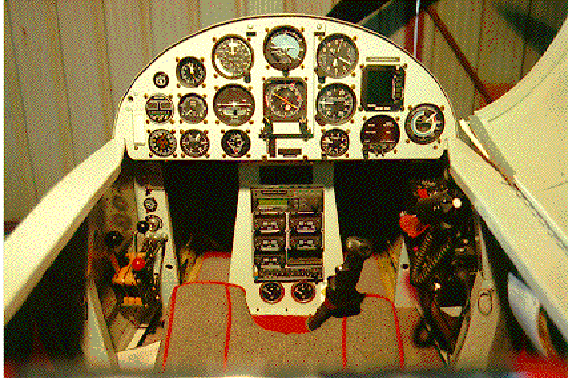 a picture of the panel in N493DB